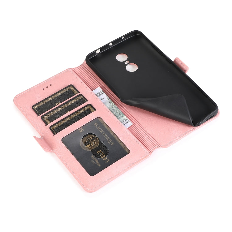 For Xiaomi Redmi Note 4X Retro Magnetic Closing Clasp Horizontal Flip Leather Case with Holder & Card Slots & Photo Frame & Wallet