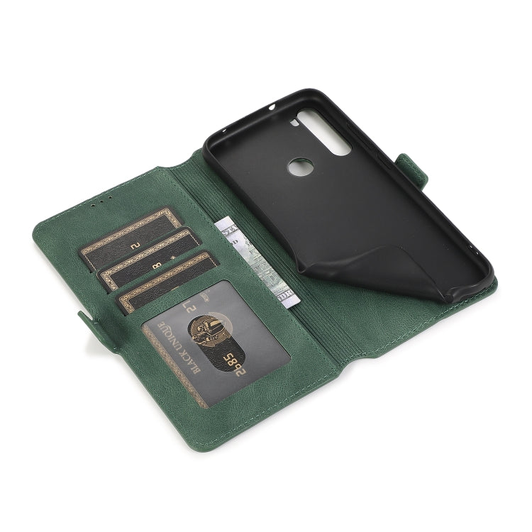 For Xiaomi Redmi Note 8 Retro Magnetic Closing Clasp Horizontal Flip Leather Case with Holder & Card Slots & Photo Frame & Wallet