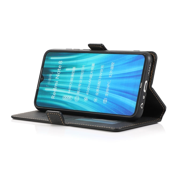 For Xiaomi Redmi Note 8 Retro Magnetic Closing Clasp Horizontal Flip Leather Case with Holder & Card Slots & Photo Frame & Wallet