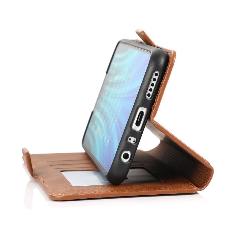 For Xiaomi Redmi Note 8 Retro Magnetic Closing Clasp Horizontal Flip Leather Case with Holder & Card Slots & Photo Frame & Wallet