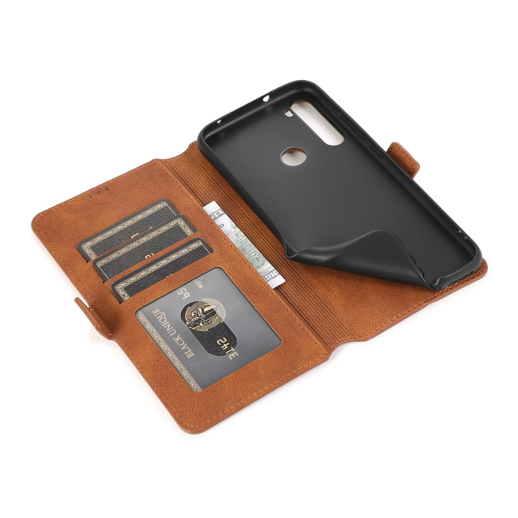 For Xiaomi Redmi Note 8 Retro Magnetic Closing Clasp Horizontal Flip Leather Case with Holder & Card Slots & Photo Frame & Wallet