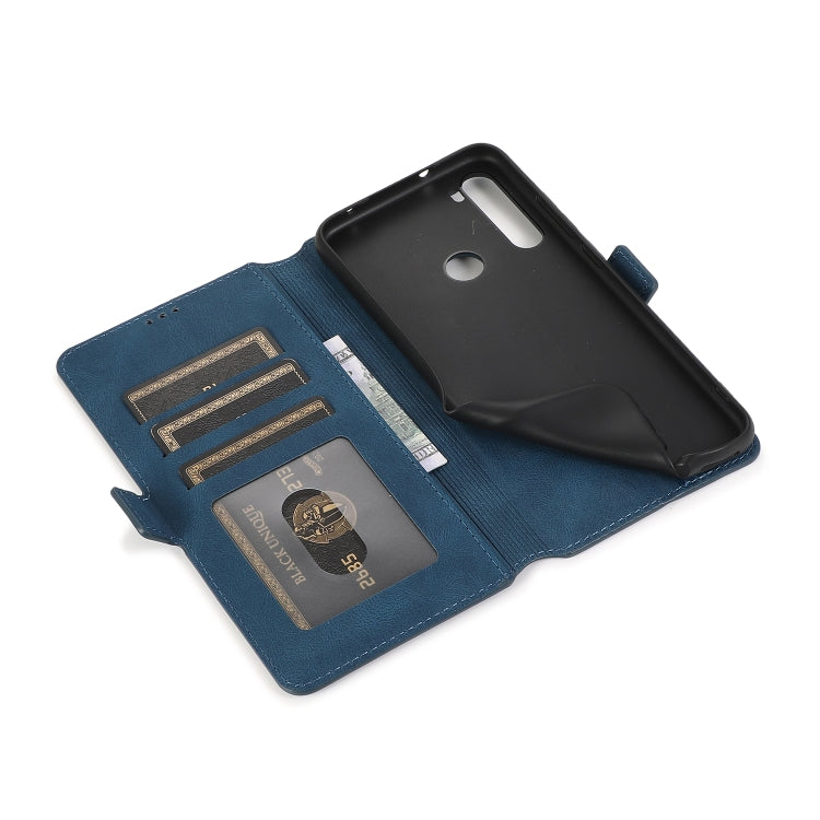 For Xiaomi Redmi Note 8 Retro Magnetic Closing Clasp Horizontal Flip Leather Case with Holder & Card Slots & Photo Frame & Wallet