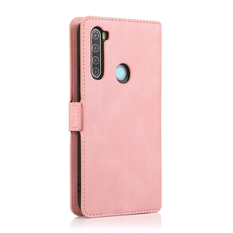 For Xiaomi Redmi Note 8 Retro Magnetic Closing Clasp Horizontal Flip Leather Case with Holder & Card Slots & Photo Frame & Wallet