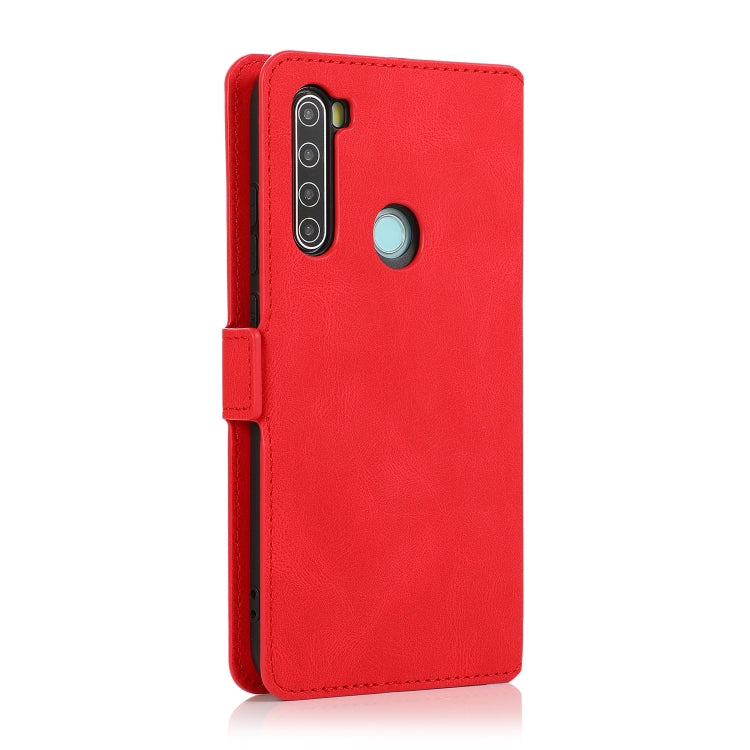 For Xiaomi Redmi Note 8 Retro Magnetic Closing Clasp Horizontal Flip Leather Case with Holder & Card Slots & Photo Frame & Wallet