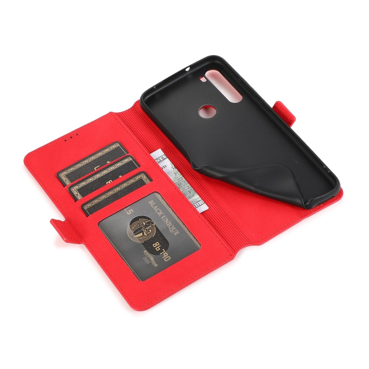 For Xiaomi Redmi Note 8 Retro Magnetic Closing Clasp Horizontal Flip Leather Case with Holder & Card Slots & Photo Frame & Wallet