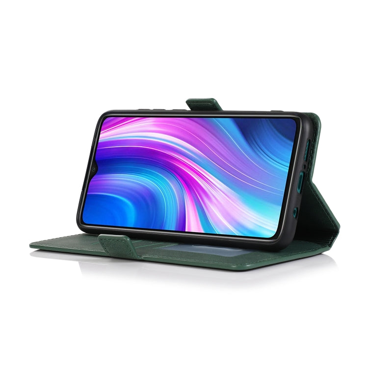 For Xiaomi Redmi Note 8 Pro Retro Magnetic Closing Clasp Horizontal Flip Leather Case with Holder & Card Slots & Photo Frame & Wallet