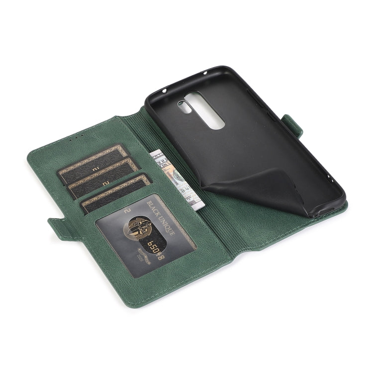 For Xiaomi Redmi Note 8 Pro Retro Magnetic Closing Clasp Horizontal Flip Leather Case with Holder & Card Slots & Photo Frame & Wallet