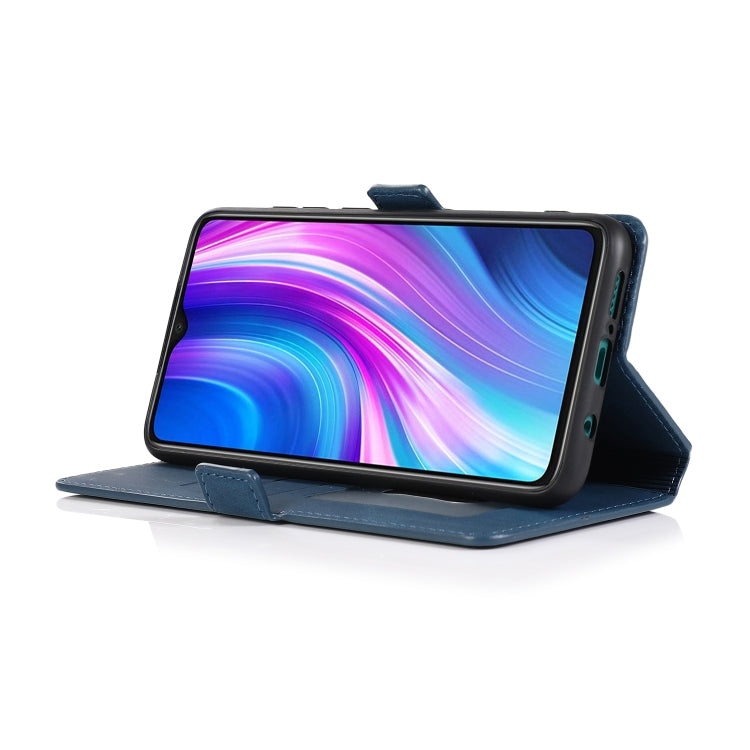 For Xiaomi Redmi Note 8 Pro Retro Magnetic Closing Clasp Horizontal Flip Leather Case with Holder & Card Slots & Photo Frame & Wallet