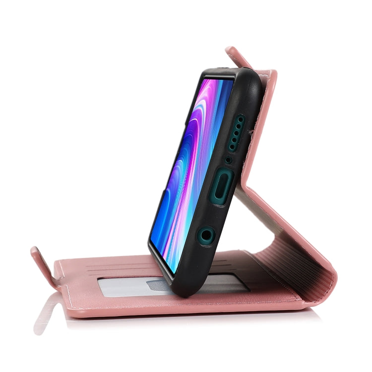 For Xiaomi Redmi Note 8 Pro Retro Magnetic Closing Clasp Horizontal Flip Leather Case with Holder & Card Slots & Photo Frame & Wallet