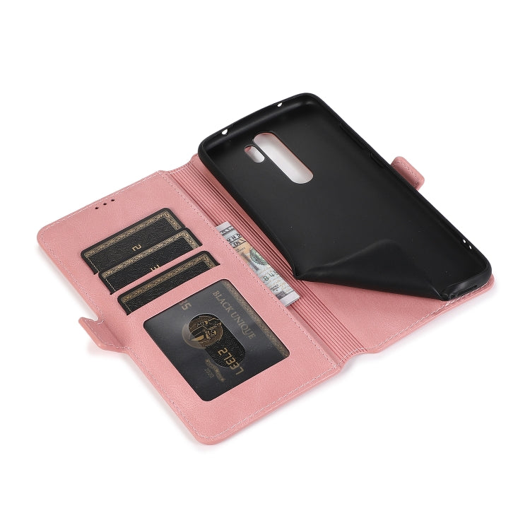 For Xiaomi Redmi Note 8 Pro Retro Magnetic Closing Clasp Horizontal Flip Leather Case with Holder & Card Slots & Photo Frame & Wallet