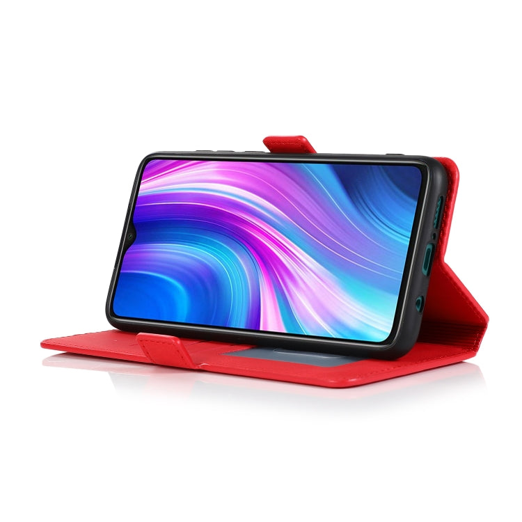 For Xiaomi Redmi Note 8 Pro Retro Magnetic Closing Clasp Horizontal Flip Leather Case with Holder & Card Slots & Photo Frame & Wallet