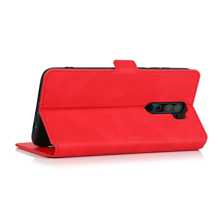 For Xiaomi Redmi Note 8 Pro Retro Magnetic Closing Clasp Horizontal Flip Leather Case with Holder & Card Slots & Photo Frame & Wallet