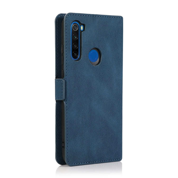 For Xiaomi Redmi Note 8T Retro Magnetic Closing Clasp Horizontal Flip Leather Case with Holder & Card Slots & Photo Frame & Wallet