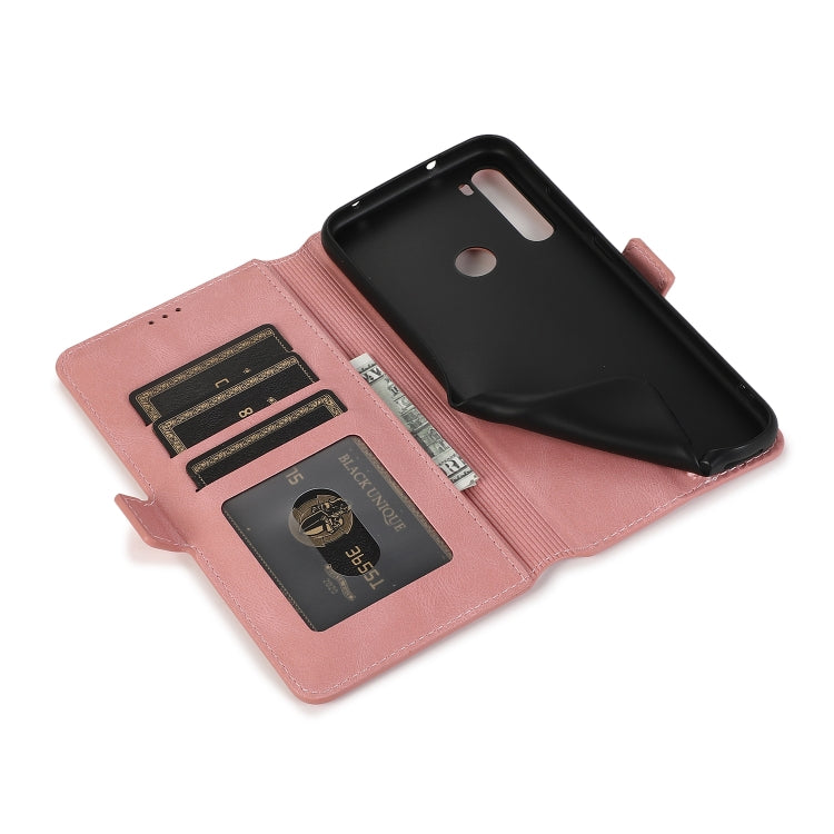 For Xiaomi Redmi Note 8T Retro Magnetic Closing Clasp Horizontal Flip Leather Case with Holder & Card Slots & Photo Frame & Wallet