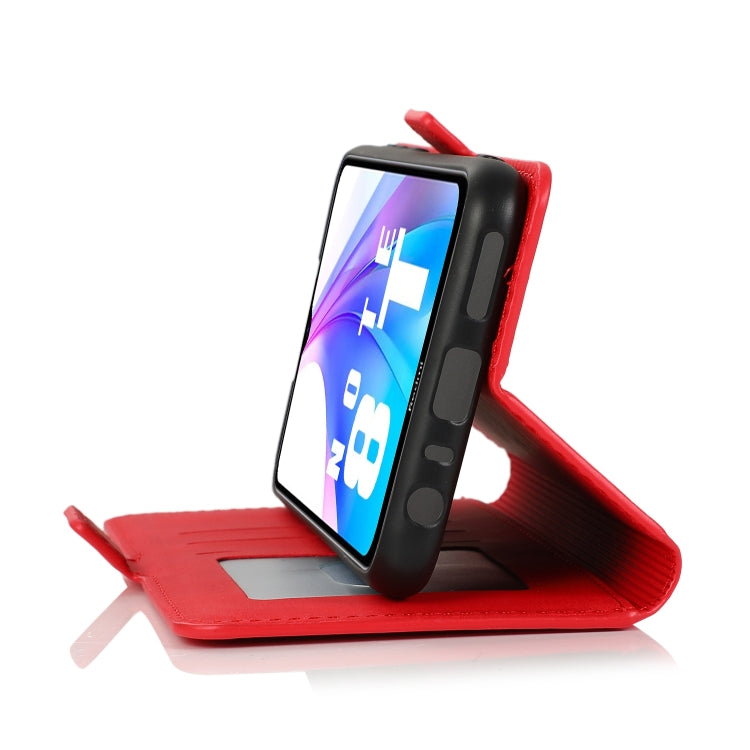 For Xiaomi Redmi Note 8T Retro Magnetic Closing Clasp Horizontal Flip Leather Case with Holder & Card Slots & Photo Frame & Wallet