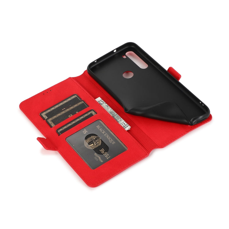 For Xiaomi Redmi Note 8T Retro Magnetic Closing Clasp Horizontal Flip Leather Case with Holder & Card Slots & Photo Frame & Wallet