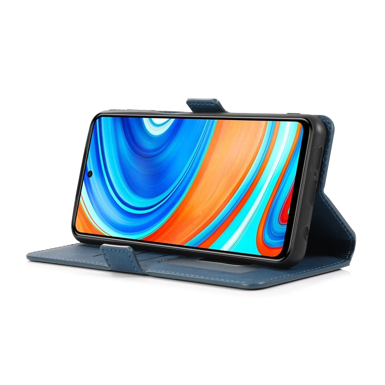 For Xiaomi Redmi Note 9 Pro Retro Magnetic Closing Clasp Horizontal Flip Leather Case with Holder & Card Slots & Photo Frame & Wallet