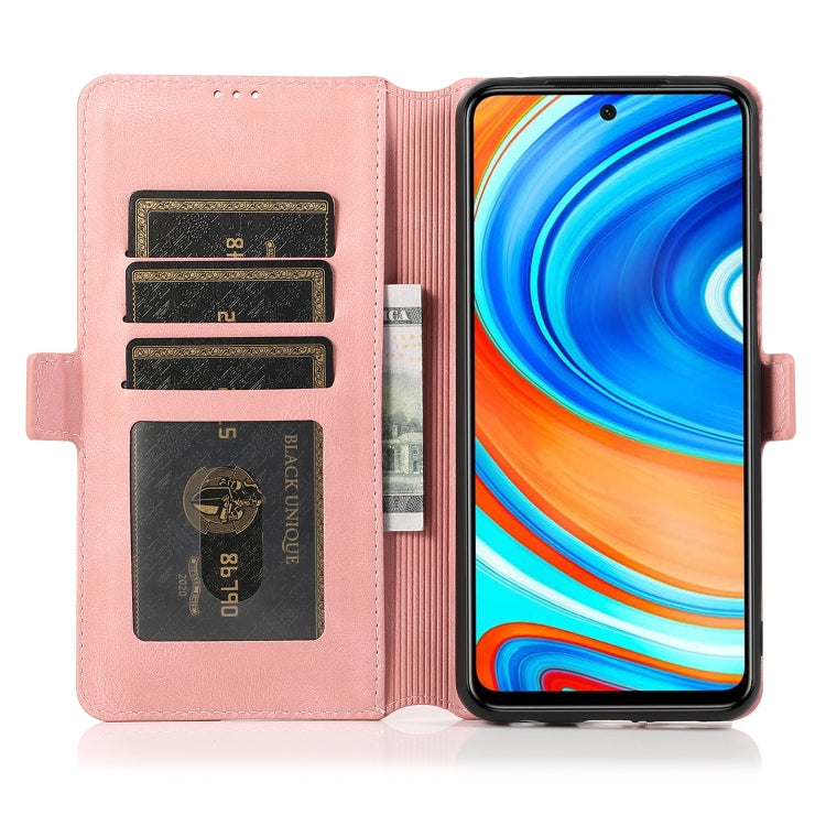 For Xiaomi Redmi Note 9 Pro Retro Magnetic Closing Clasp Horizontal Flip Leather Case with Holder & Card Slots & Photo Frame & Wallet