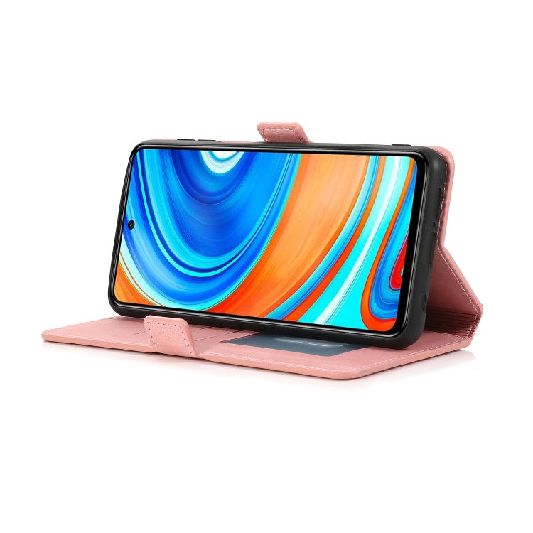 For Xiaomi Redmi Note 9 Pro Retro Magnetic Closing Clasp Horizontal Flip Leather Case with Holder & Card Slots & Photo Frame & Wallet