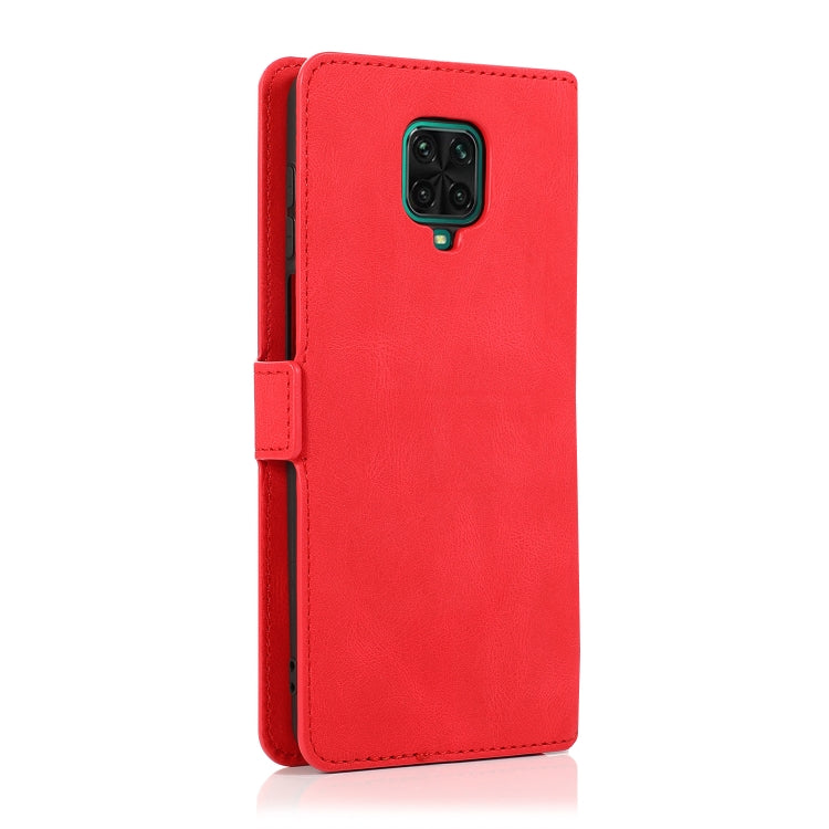 For Xiaomi Redmi Note 9 Pro Retro Magnetic Closing Clasp Horizontal Flip Leather Case with Holder & Card Slots & Photo Frame & Wallet