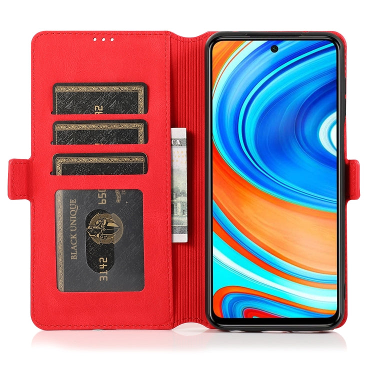 For Xiaomi Redmi Note 9 Pro Retro Magnetic Closing Clasp Horizontal Flip Leather Case with Holder & Card Slots & Photo Frame & Wallet