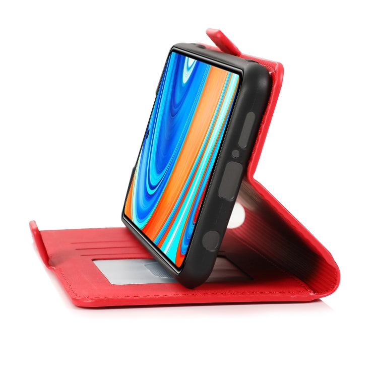 For Xiaomi Redmi Note 9 Pro Retro Magnetic Closing Clasp Horizontal Flip Leather Case with Holder & Card Slots & Photo Frame & Wallet