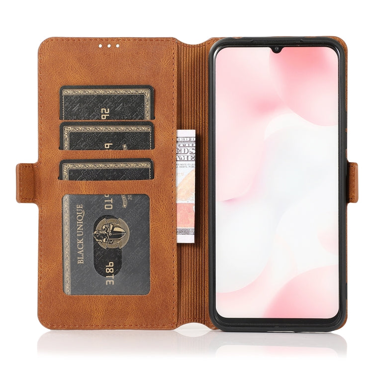 For Xiaomi Mi 10 Lite Retro Magnetic Closing Clasp Horizontal Flip Leather Case with Holder & Card Slots & Photo Frame & Wallet