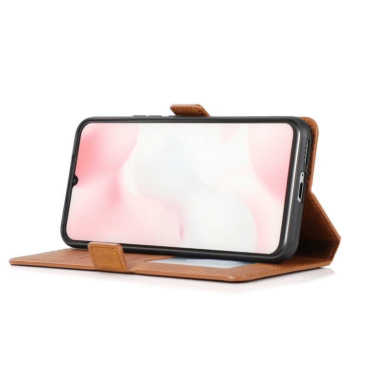 For Xiaomi Mi 10 Lite Retro Magnetic Closing Clasp Horizontal Flip Leather Case with Holder & Card Slots & Photo Frame & Wallet