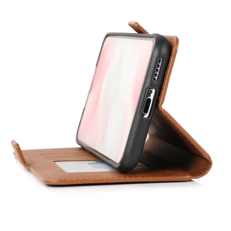 For Xiaomi Mi 10 Lite Retro Magnetic Closing Clasp Horizontal Flip Leather Case with Holder & Card Slots & Photo Frame & Wallet