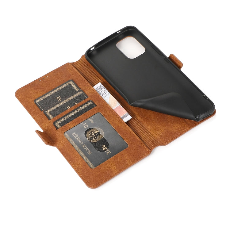 For Xiaomi Mi 10 Lite Retro Magnetic Closing Clasp Horizontal Flip Leather Case with Holder & Card Slots & Photo Frame & Wallet