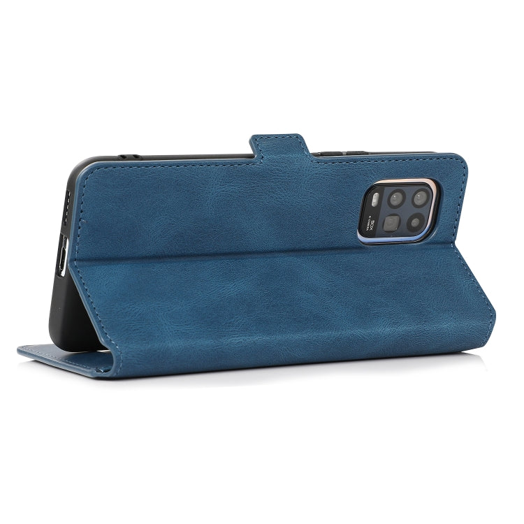 For Xiaomi Mi 10 Lite Retro Magnetic Closing Clasp Horizontal Flip Leather Case with Holder & Card Slots & Photo Frame & Wallet