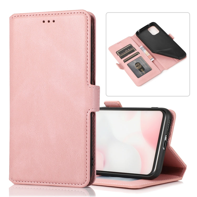 For Xiaomi Mi 10 Lite Retro Magnetic Closing Clasp Horizontal Flip Leather Case with Holder & Card Slots & Photo Frame & Wallet