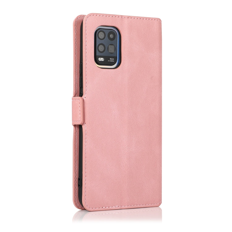 For Xiaomi Mi 10 Lite Retro Magnetic Closing Clasp Horizontal Flip Leather Case with Holder & Card Slots & Photo Frame & Wallet