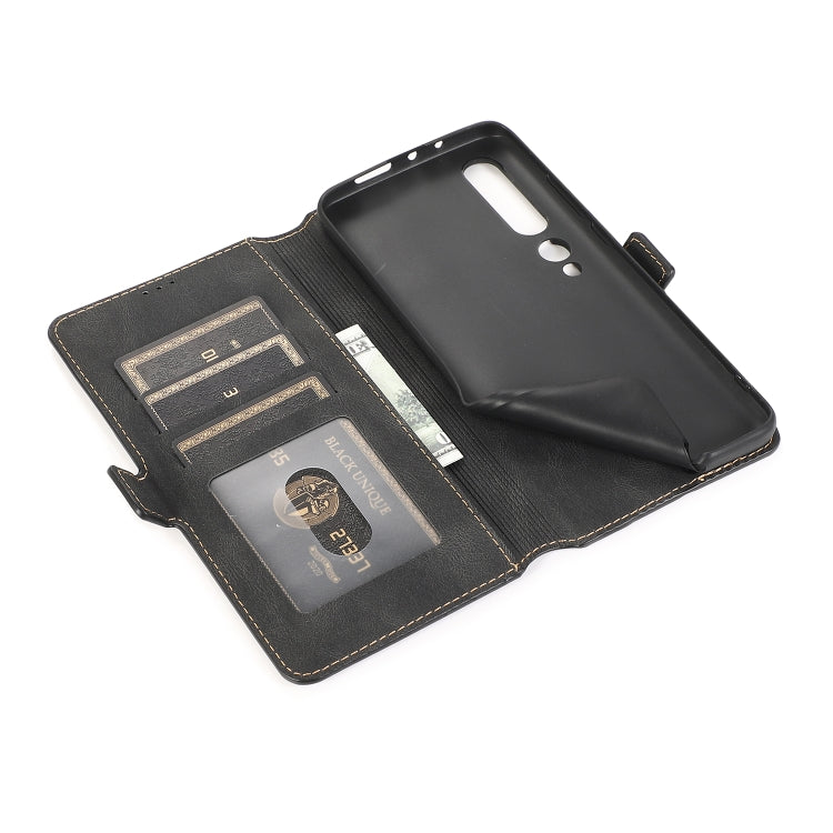 For Xiaomi Mi 10 Pro Retro Magnetic Closing Clasp Horizontal Flip Leather Case with Holder & Card Slots & Photo Frame & Wallet