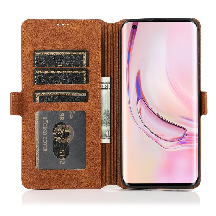 For Xiaomi Mi 10 Pro Retro Magnetic Closing Clasp Horizontal Flip Leather Case with Holder & Card Slots & Photo Frame & Wallet