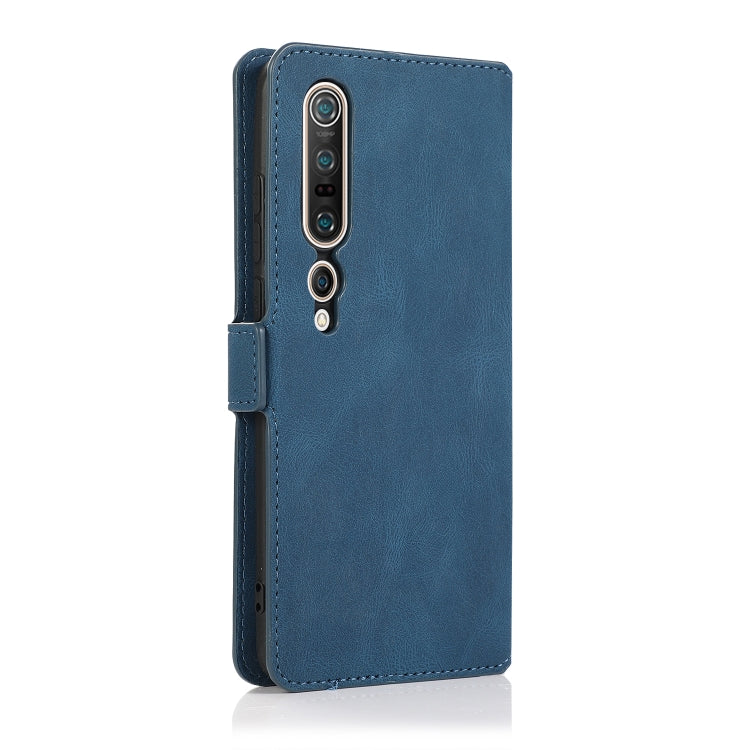 For Xiaomi Mi 10 Pro Retro Magnetic Closing Clasp Horizontal Flip Leather Case with Holder & Card Slots & Photo Frame & Wallet