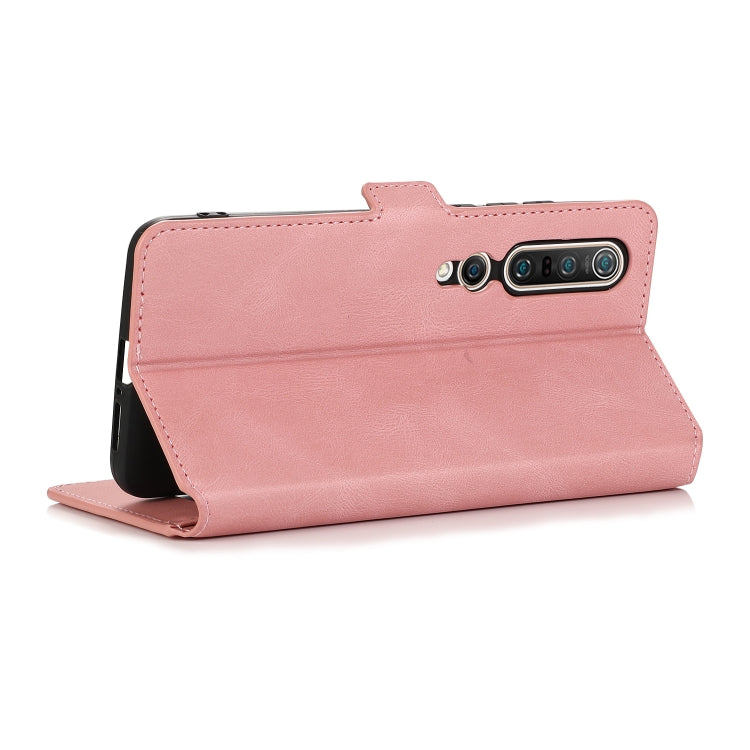 For Xiaomi Mi 10 Pro Retro Magnetic Closing Clasp Horizontal Flip Leather Case with Holder & Card Slots & Photo Frame & Wallet