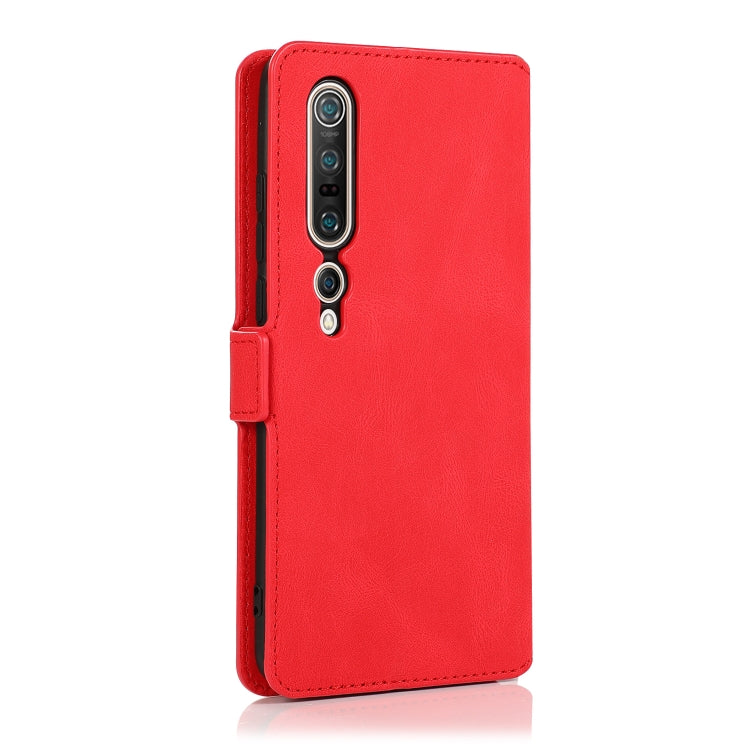 For Xiaomi Mi 10 Pro Retro Magnetic Closing Clasp Horizontal Flip Leather Case with Holder & Card Slots & Photo Frame & Wallet