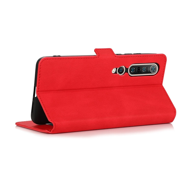 For Xiaomi Mi 10 Pro Retro Magnetic Closing Clasp Horizontal Flip Leather Case with Holder & Card Slots & Photo Frame & Wallet