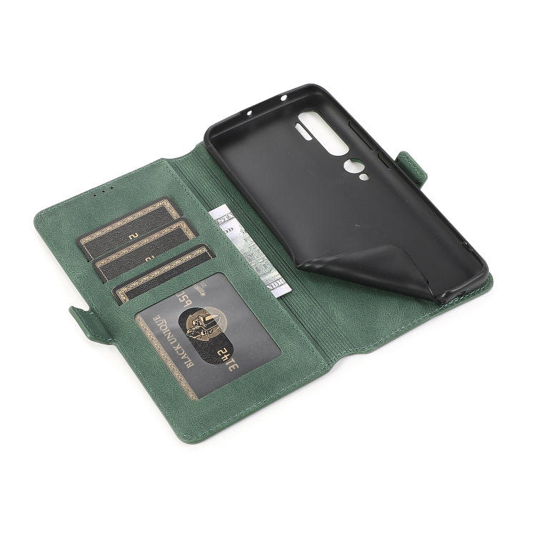 For Xiaomi Mi Note 10 Pro Retro Magnetic Closing Clasp Horizontal Flip Leather Case with Holder & Card Slots & Photo Frame & Wallet