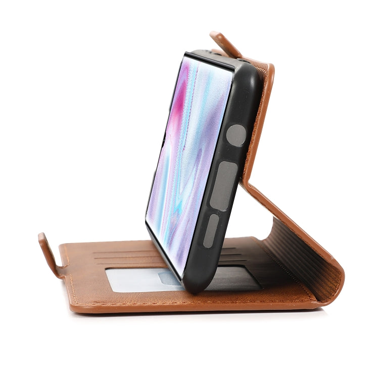 For Xiaomi Mi Note 10 Pro Retro Magnetic Closing Clasp Horizontal Flip Leather Case with Holder & Card Slots & Photo Frame & Wallet