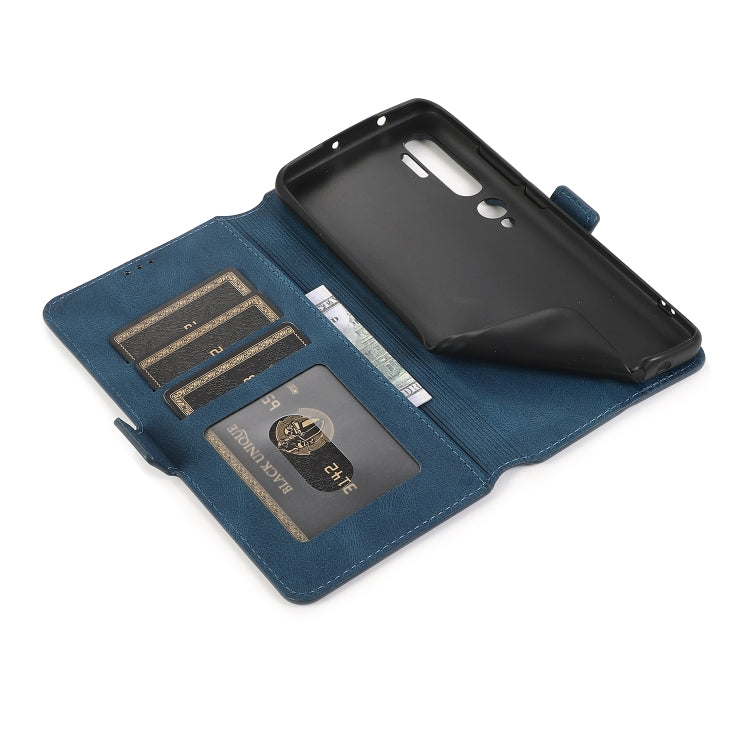 For Xiaomi Mi Note 10 Pro Retro Magnetic Closing Clasp Horizontal Flip Leather Case with Holder & Card Slots & Photo Frame & Wallet