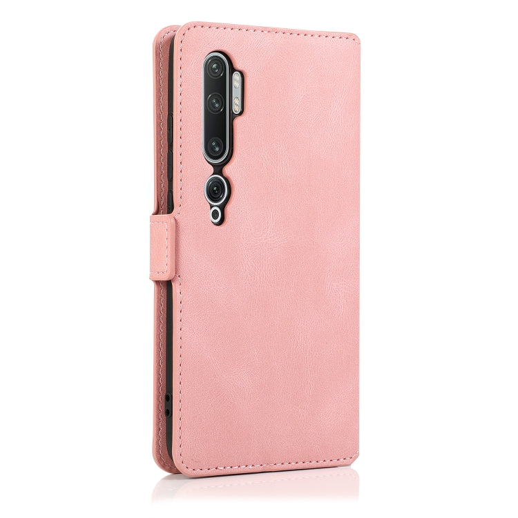 For Xiaomi Mi Note 10 Pro Retro Magnetic Closing Clasp Horizontal Flip Leather Case with Holder & Card Slots & Photo Frame & Wallet