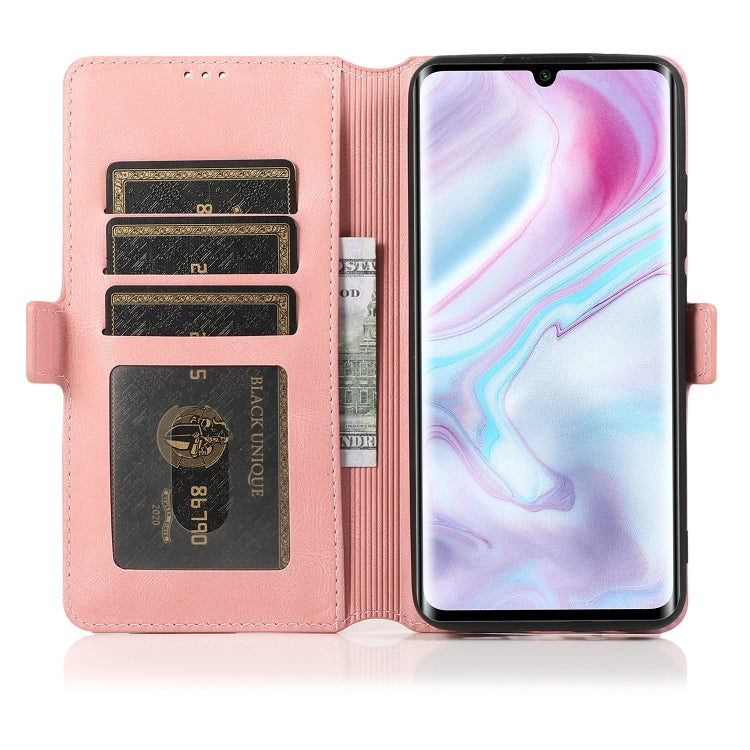 For Xiaomi Mi Note 10 Pro Retro Magnetic Closing Clasp Horizontal Flip Leather Case with Holder & Card Slots & Photo Frame & Wallet