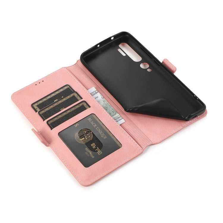 For Xiaomi Mi Note 10 Pro Retro Magnetic Closing Clasp Horizontal Flip Leather Case with Holder & Card Slots & Photo Frame & Wallet