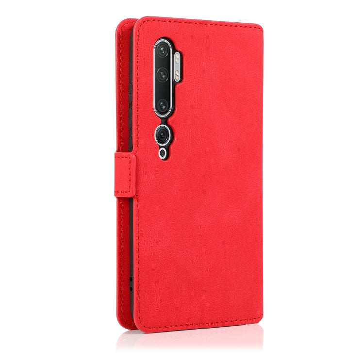 For Xiaomi Mi Note 10 Pro Retro Magnetic Closing Clasp Horizontal Flip Leather Case with Holder & Card Slots & Photo Frame & Wallet
