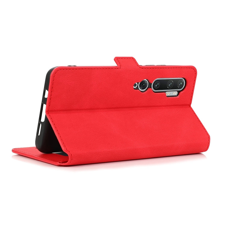 For Xiaomi Mi Note 10 Pro Retro Magnetic Closing Clasp Horizontal Flip Leather Case with Holder & Card Slots & Photo Frame & Wallet