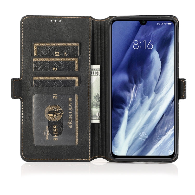 For Xiaomi Mi 9 Pro Retro Magnetic Closing Clasp Horizontal Flip Leather Case with Holder & Card Slots & Photo Frame & Wallet