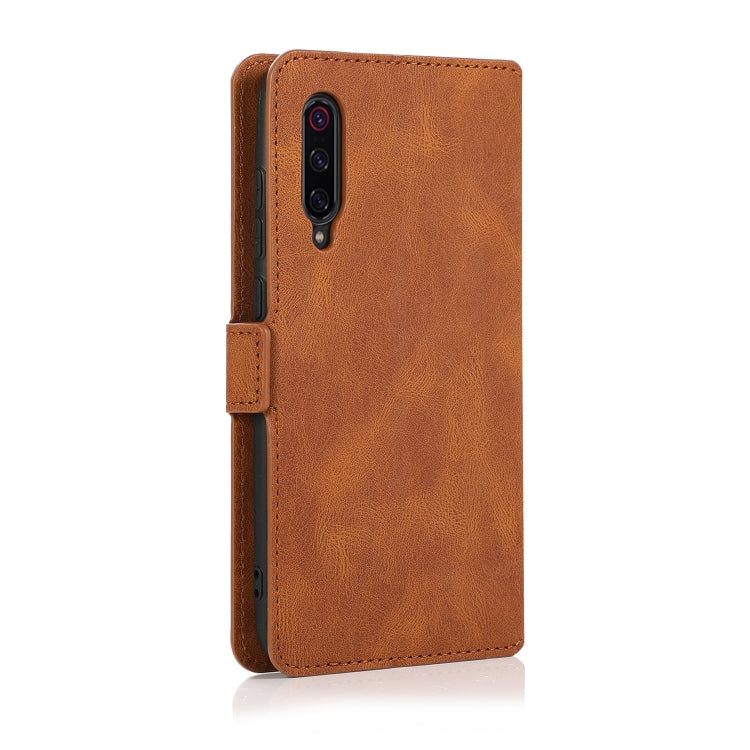For Xiaomi Mi 9 Pro Retro Magnetic Closing Clasp Horizontal Flip Leather Case with Holder & Card Slots & Photo Frame & Wallet