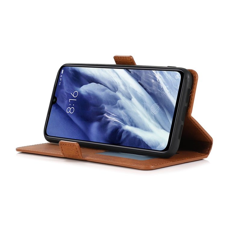 For Xiaomi Mi 9 Pro Retro Magnetic Closing Clasp Horizontal Flip Leather Case with Holder & Card Slots & Photo Frame & Wallet
